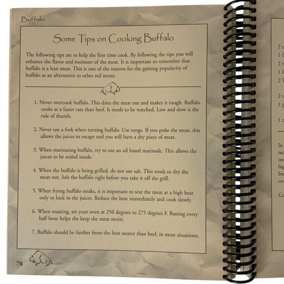 Lewis & Clark Cookbook Contemporary Recipes 2003 Spiral Bound Signed By Authors - Picture 7 of 12